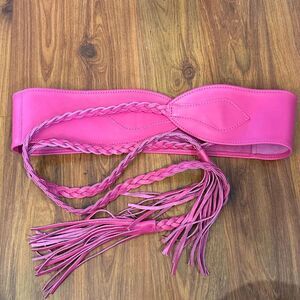 Adrienne Vittadini BOHO Belt Tassel Fringe Rodeo Western Cowgirl Plus Size 1X Plus Size Fringe Belt for Sale up to 90% Off: Poshmark main image 2